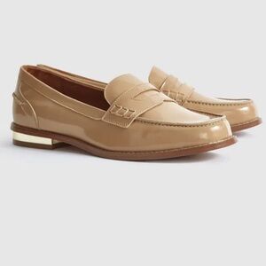 REISS NWT piston square toe women’s loafer -fudge -us10